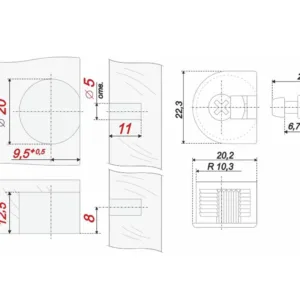 Стяжка B-fix ST01/49/3/W/01