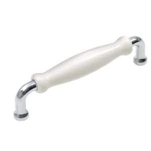 Мебельная ручка LUNA RS108CP.4/128/W