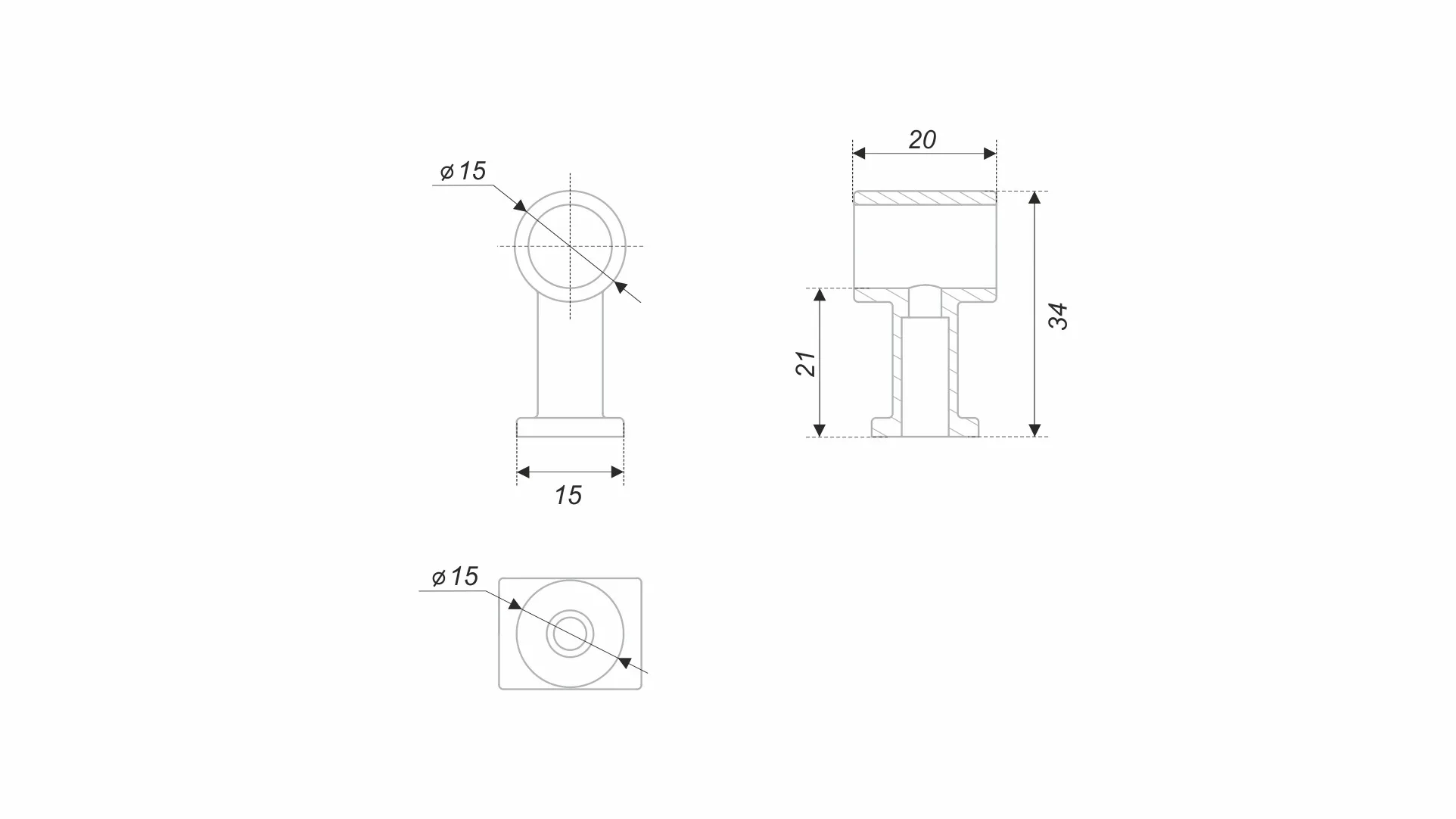 Держатель HOLD Strong RN002MBSG.23