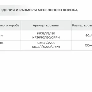 Бутылочница AURA KR36/1/3/150/L