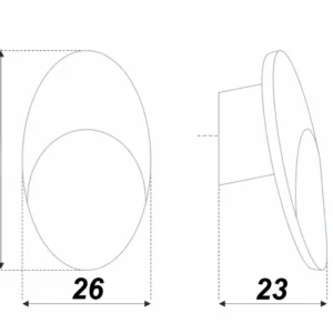 Мебельная ручка MARK RC303BAZ.4