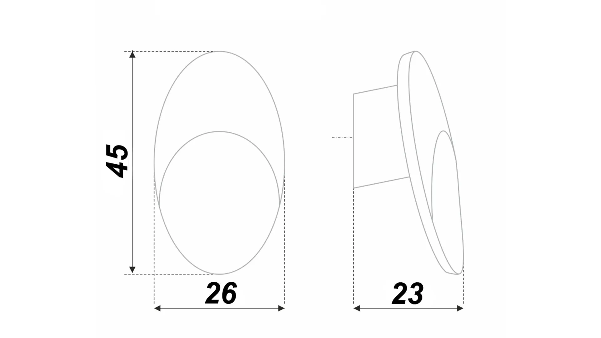 Мебельная ручка MARK RC303BL.4