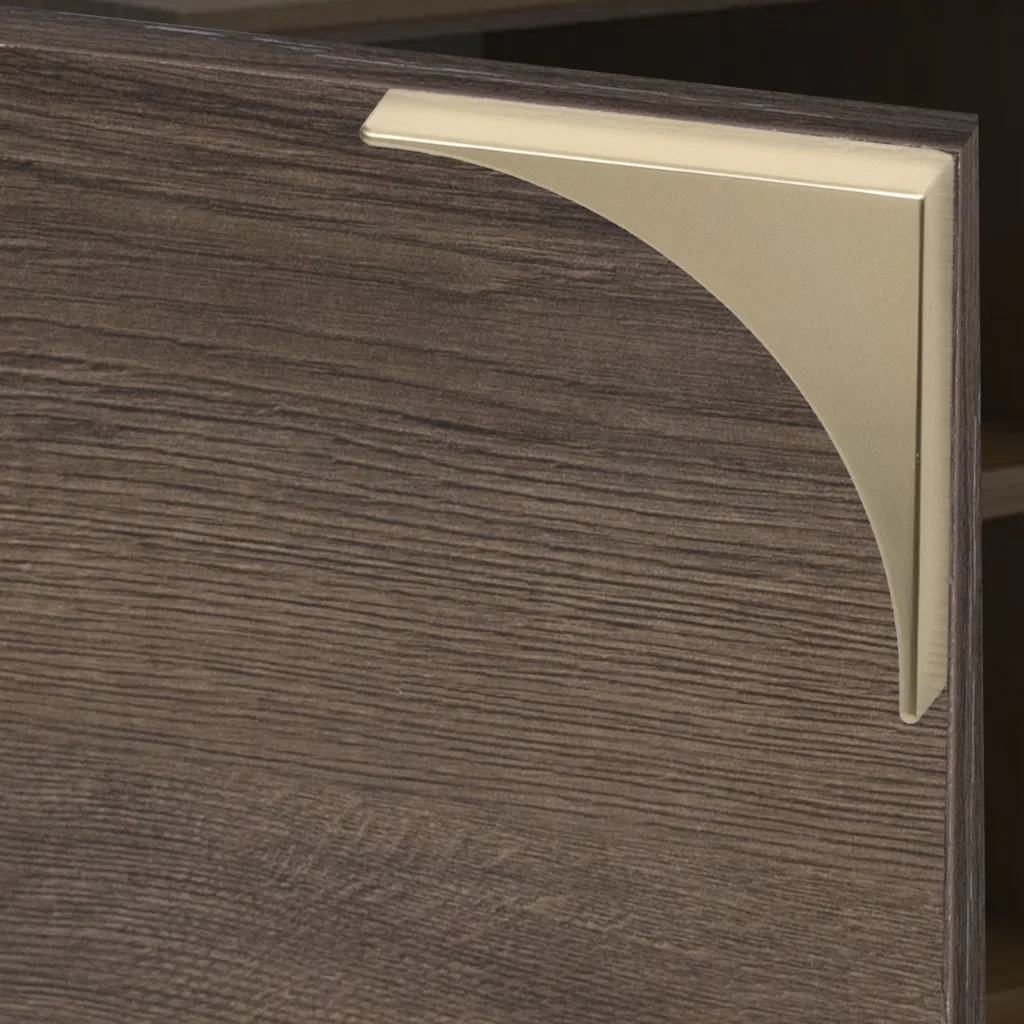 Ручка меб. скоба мет. ANGEL 64, брашированное золото, AKS