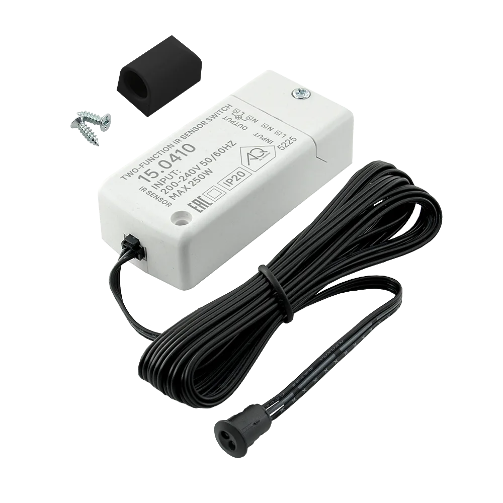 Выключатель AQ SWITCH инфракрасный двухфункциональный черный 220V 250W