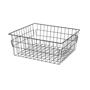 Выдвижная корзина для белья 500 (455*485*200) б/н, графит WIEXPOL