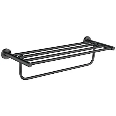 Полотенцедержатель-полка, нержавеющая сталь SUS 304, графит L71724U Ledeme