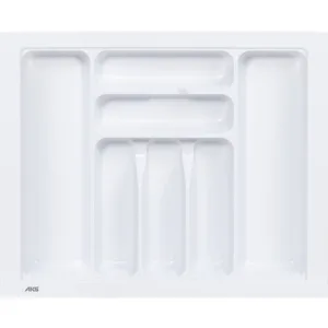 Лоток вкладыш для столовых приборов 700 BASIC 635*485*55 (белый)