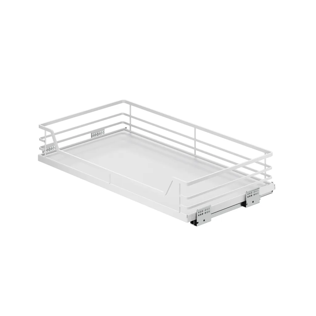 Выдвижная корзина 700 FOCUS, белый PRIME by AKS