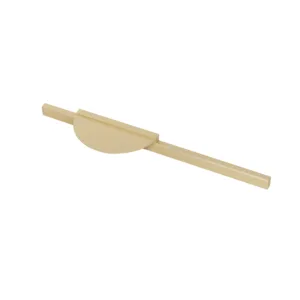 Ручка меб. скоба алюм. FORTUNA 256/300 брашированное золото, AKS