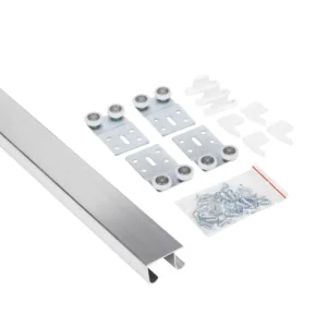 Комплект UNIFUTURE для 2 раздвижных дверей LAGUNA 50 кг (с направляющей L-2000 мм)