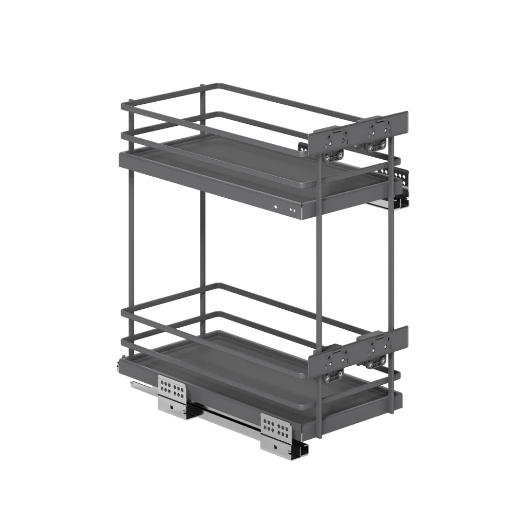 Выдвижная корзина-карго 400 FOCUS, графит PRIME by AKS