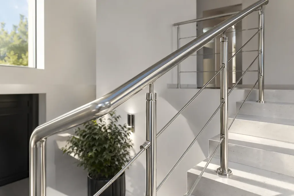 Как подобрать перила из нержавеющей стали для лестницы, крыльца и частного дома