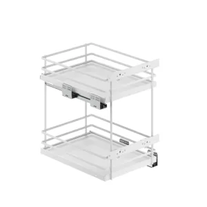 Выдвижная корзина-карго 400 FOCUS, белый PRIME by AKS