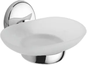 Мыльница, сталь + стекло, хром Ledeme L3302