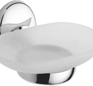 Мыльница, сталь + стекло, хром Ledeme L3302