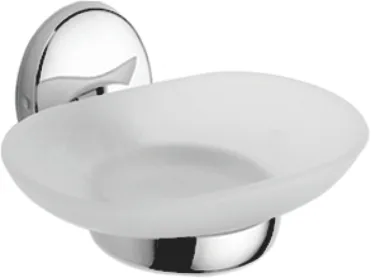Мыльница, сталь + стекло, хром Ledeme L3302