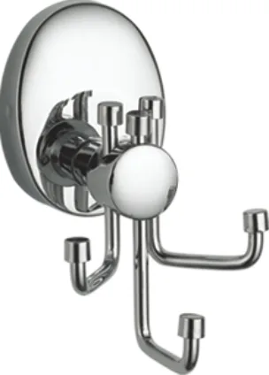 Крючок-вешалка, латунь, хром Ledeme L3305-3