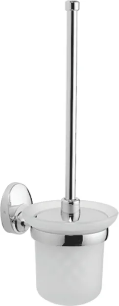 Туалетный ершик, сталь + стекло, хром Ledeme L3310