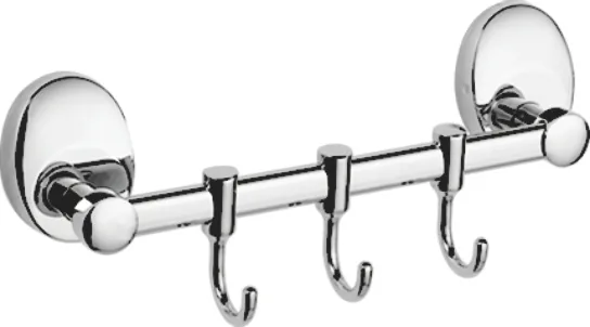 Крючок-вешалка, латунь, хром Ledeme L3315-3