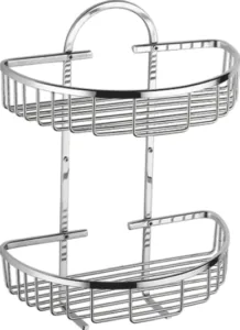 Полка в ванную - корзина, сталь, хром Ledeme L339-2
