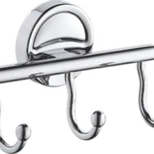 Крючок-вешалка, латунь, хром Ledeme L3505-3