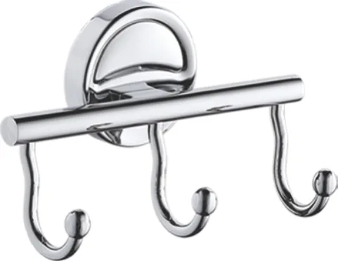 Крючок-вешалка, латунь, хром Ledeme L3505-3