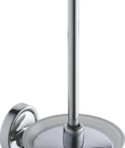 Туалетный ершик, сталь + стекло, хром Ledeme L3510