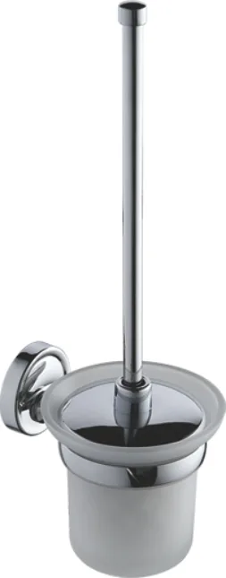 Туалетный ершик, сталь + стекло, хром Ledeme L3510