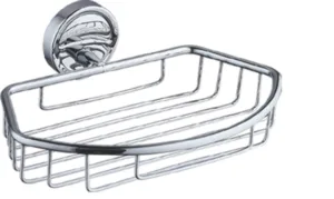 Полка в ванную - корзина, сталь, хром Ledeme L3528-2