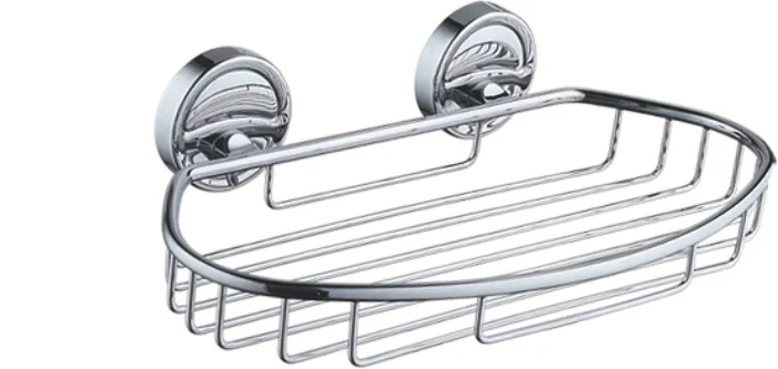 Полка в ванную - корзина, сталь, хром Ledeme L3528-3