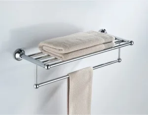 Полотенцедержатель-полка, сталь, хром Ledeme L810