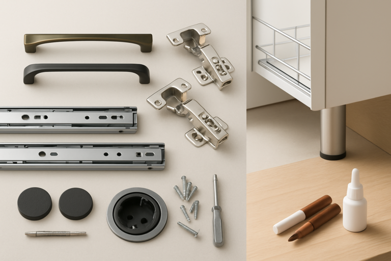 Мебельная фурнитура: что нужно для сборки, ремонта и обновления мебели