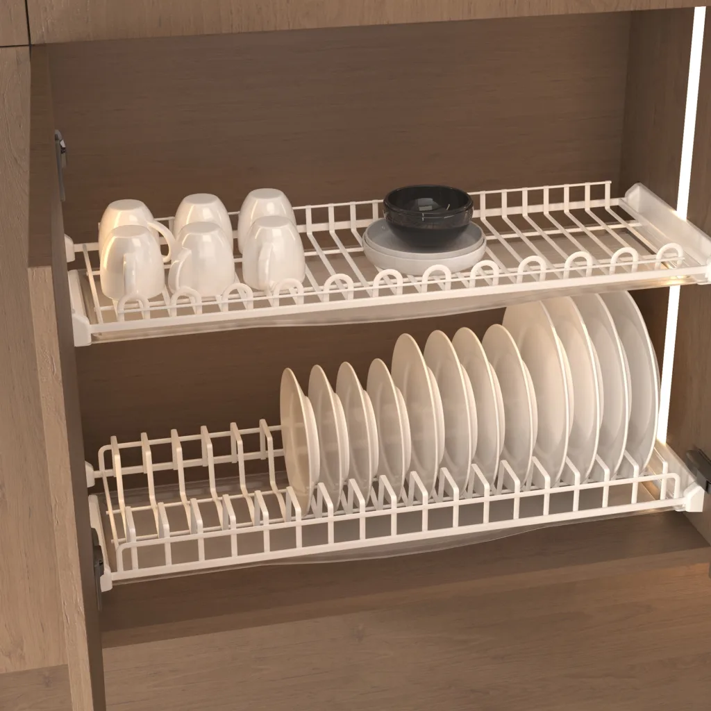 Сушка для посуды 900 FOCUS, белый PRIME by AKS