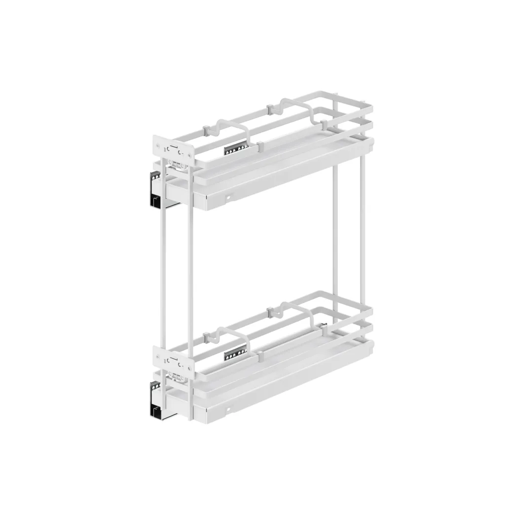 Выдвижная корзина-карго 200 FOCUS крепл.боковое/правое, белый PRIME by AKS