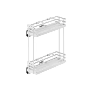 Выдвижная корзина-карго 200 FOCUS крепл.боковое/правое, белый PRIME by AKS