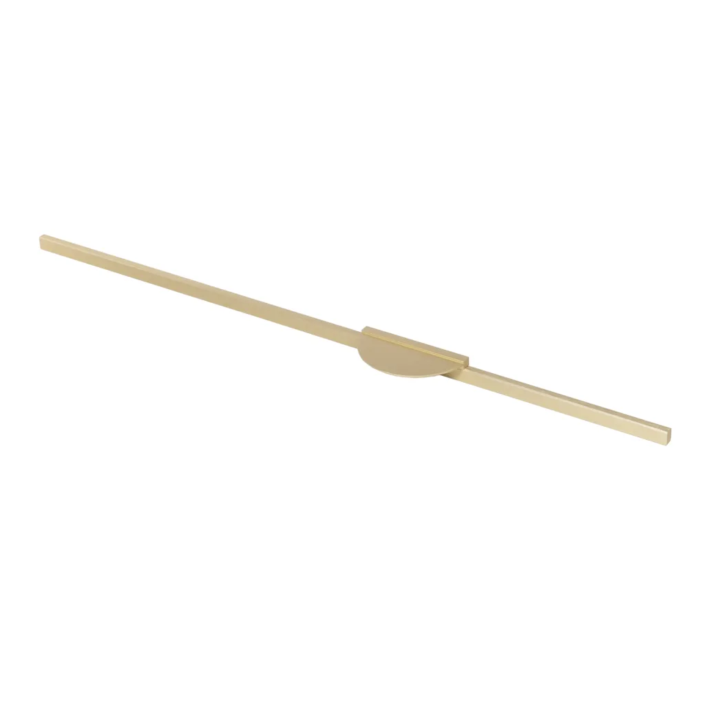 Ручка меб. скоба алюм. FORTUNA 511/600 брашированное золото, AKS