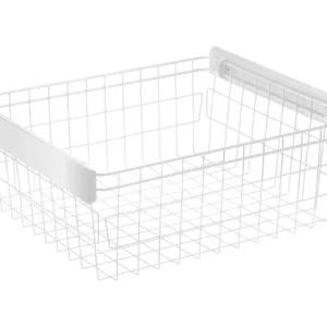 Корзина для белья SMART 600 мм, без направляющих, белый