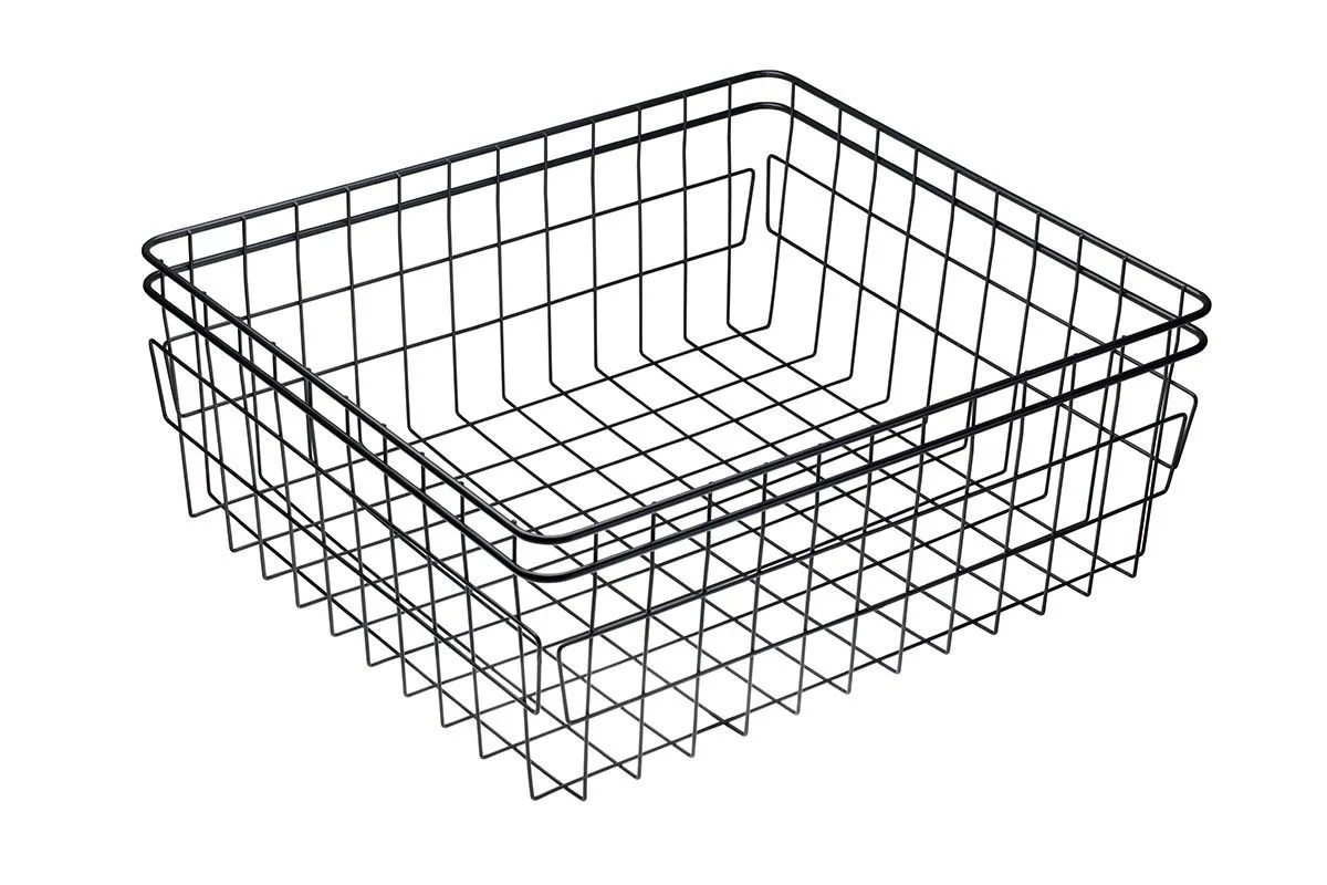 Корзина для белья SMART 600 мм, без направляющих, графит