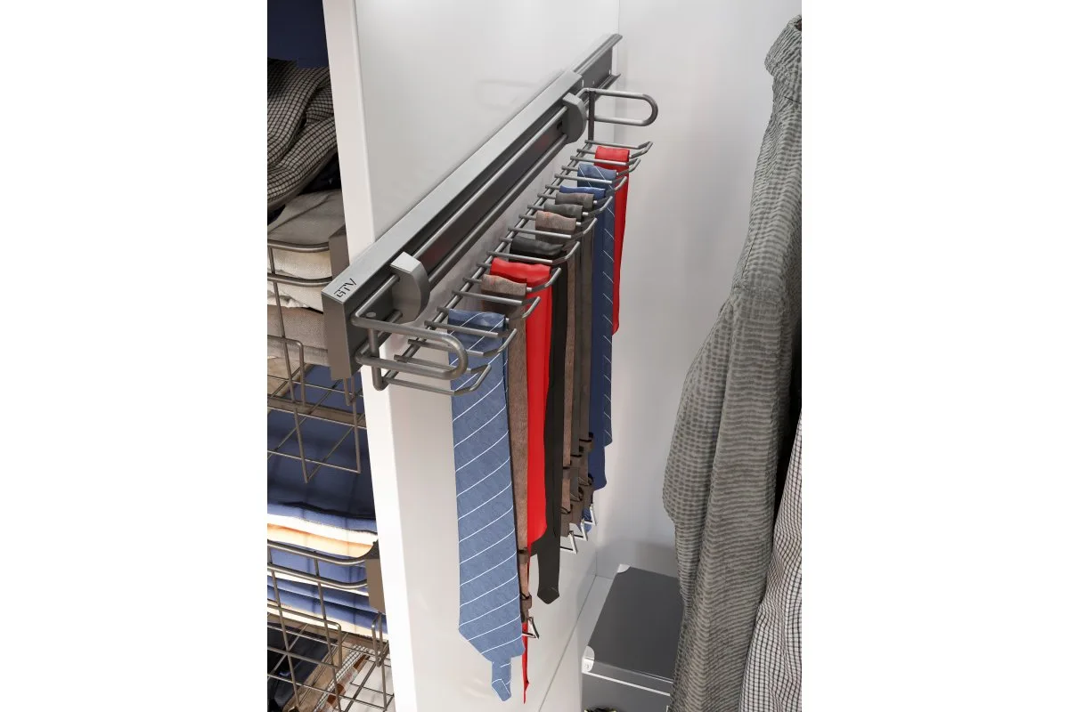 Вешалка для ремней и галстуков SMART, графит