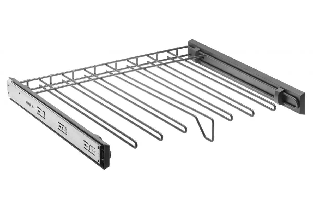 Вешалка для брюк SMART 600 мм, графит