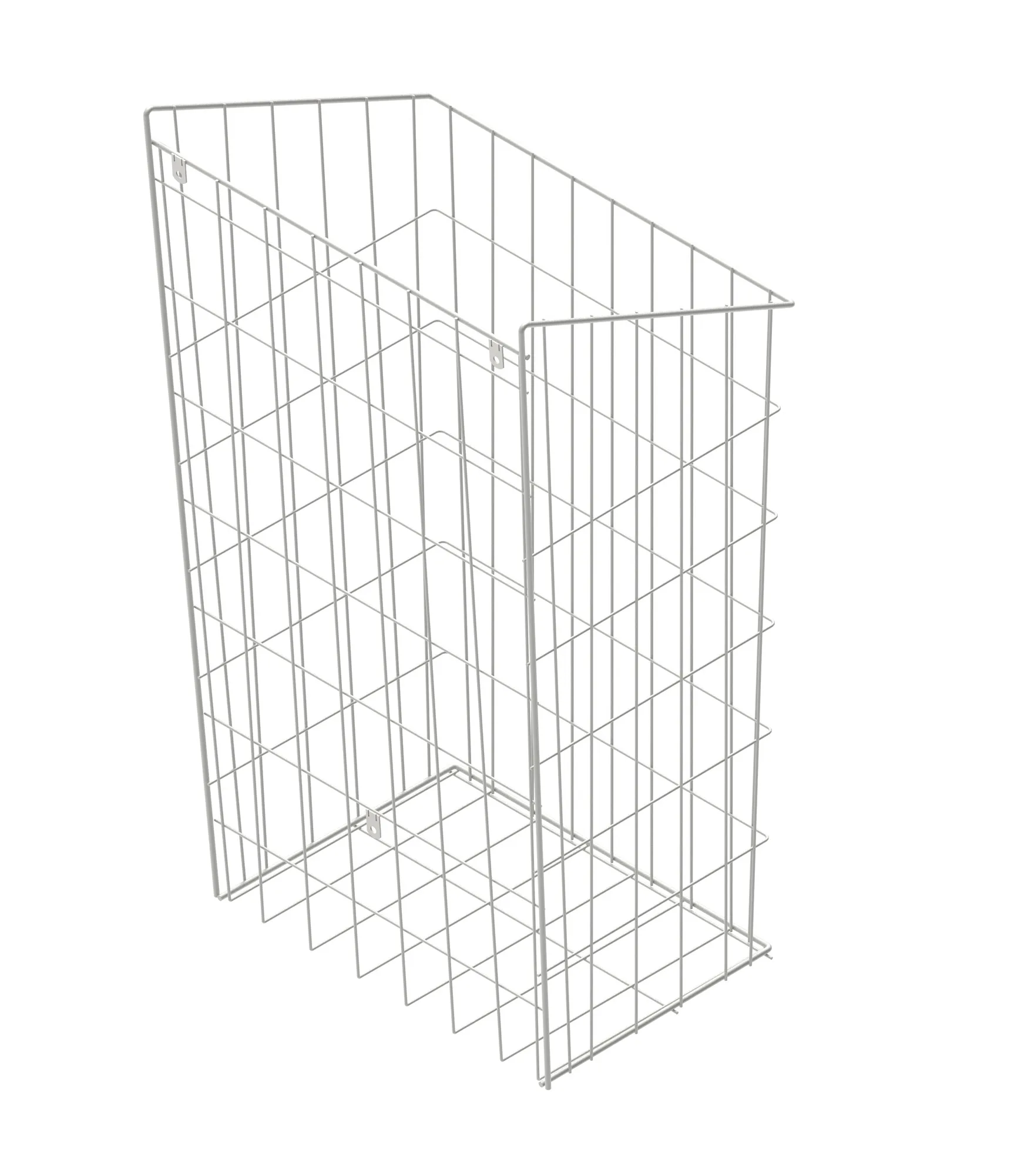 Корзина для белья REJS откидная 300мм белая