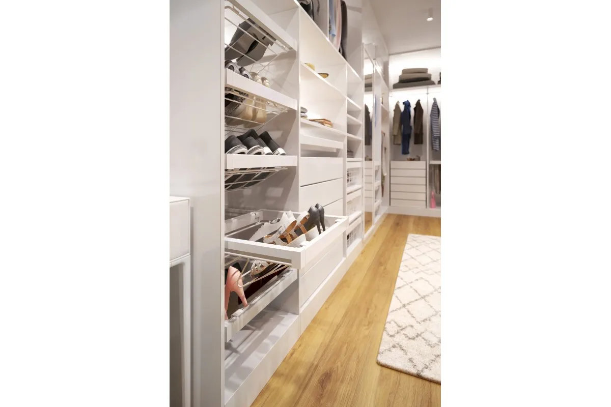 Полка для обуви GTV ELITE 900мм белая