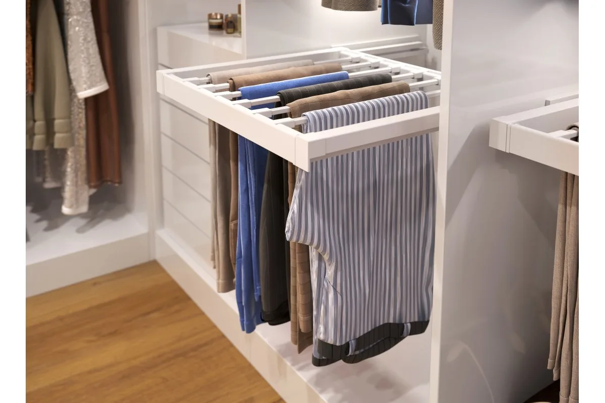 Вешалка для брюк ELITE 800 мм, белый