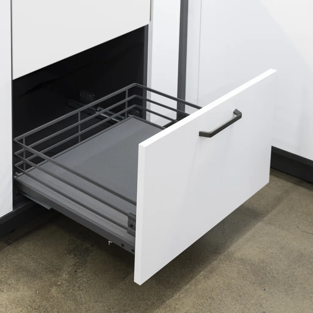 Выдвижная корзина 600 FOCUS, графит PRIME by AKS