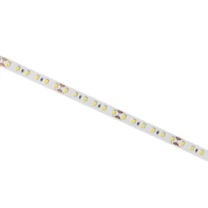 Лента светодиодная - 9,6W/m, 24V, 8мм, 2835, 120 д/м, IP20, холодный белый (6000K), CRI>70, 800 Lm, 5м, CZ