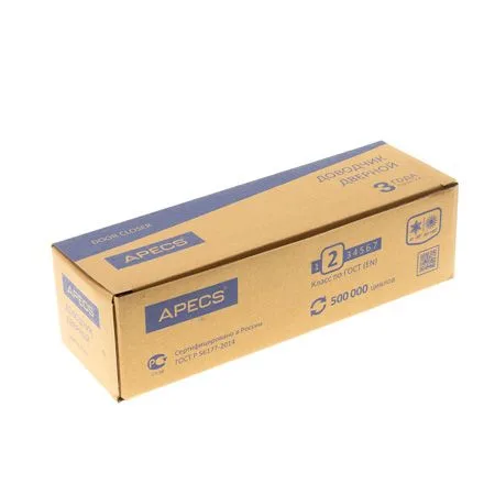 Доводчик дверной Apecs DC-20.2 0850 045-A1-W