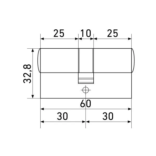 Стандарт MAX 60 (30х30) SN 5кл перф.ключ ключ Цилиндровый механизм(100 10)