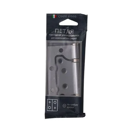 Петля накладная Code Deco 100*75*2 5-B2-CRM 1 шт