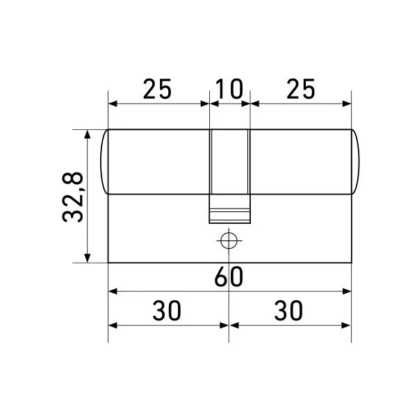Цилиндровый механизм LS 60 C-CR