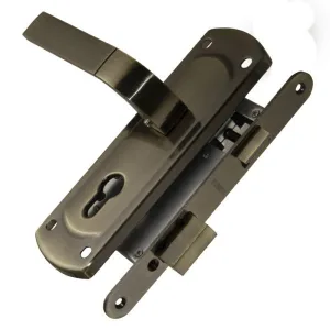 Замок цилиндровый в комплекте с ручкой LOCKSET25.ORION.5558-1 (KIT P25 5558 ORION) AB бронза